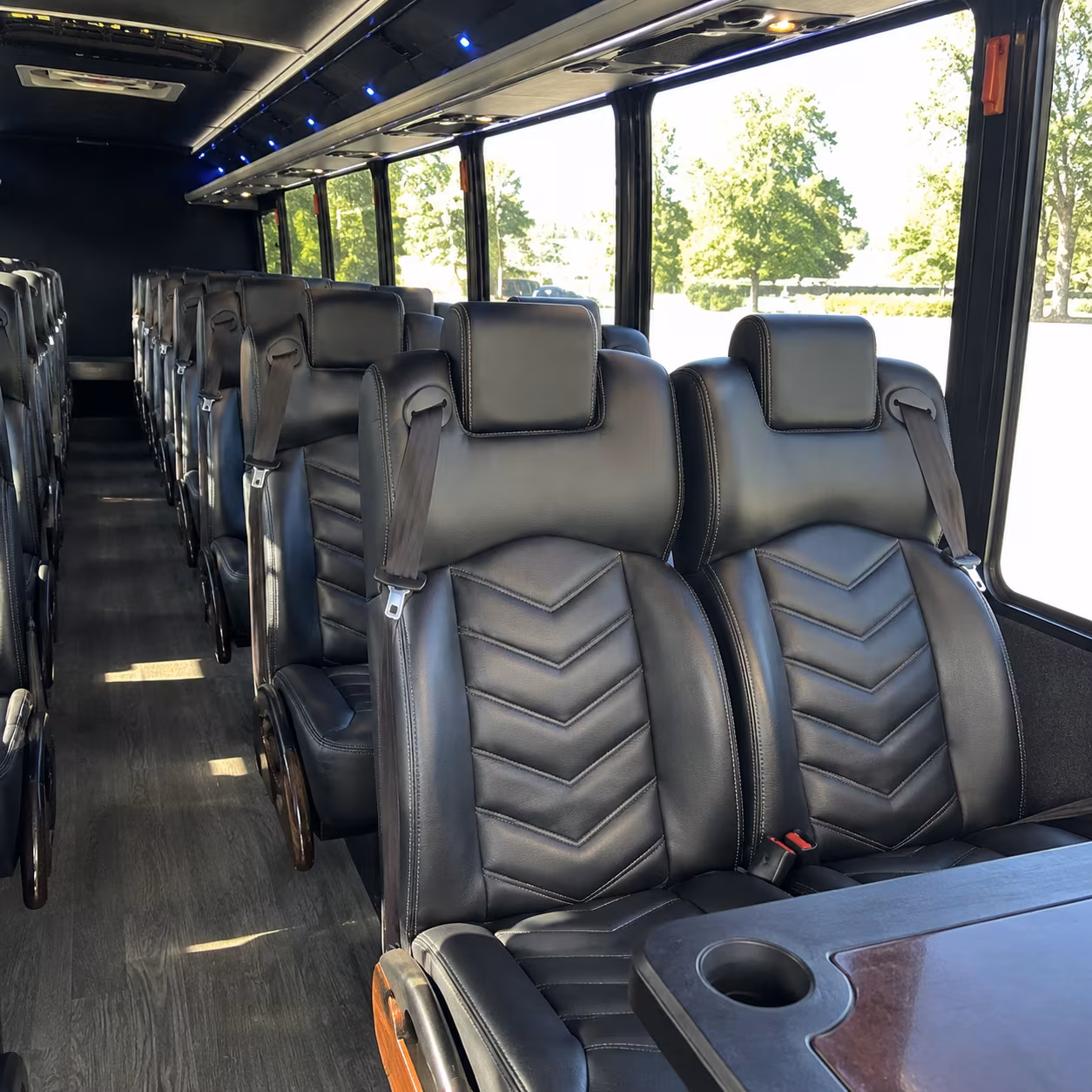Reno Airport Shuttle & Transportation party bus exterior