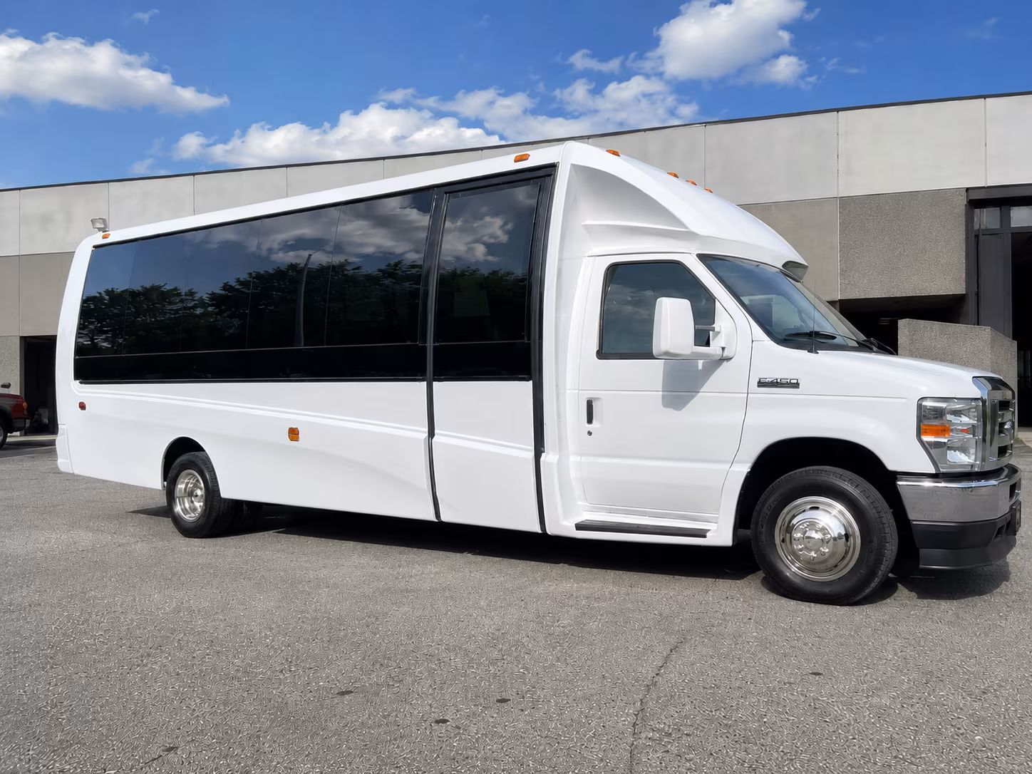 Reno Airport Shuttle & Transportation party bus exterior