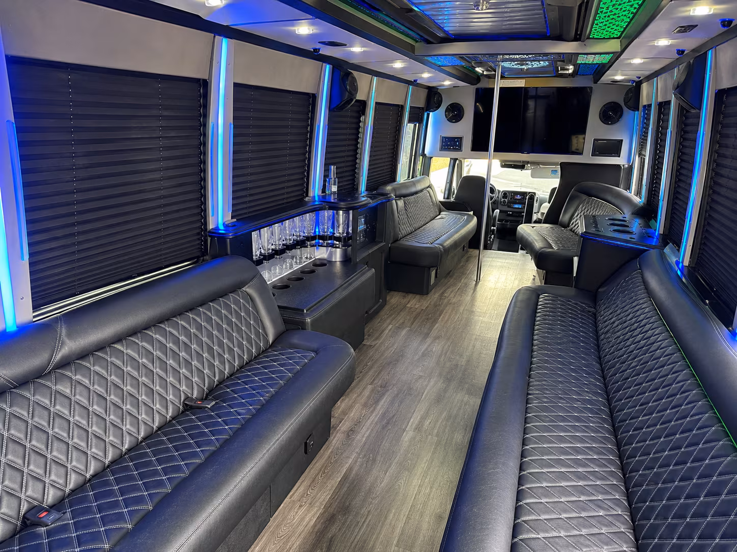 Reno Bachelor & Bachelorette Transportation party bus exterior