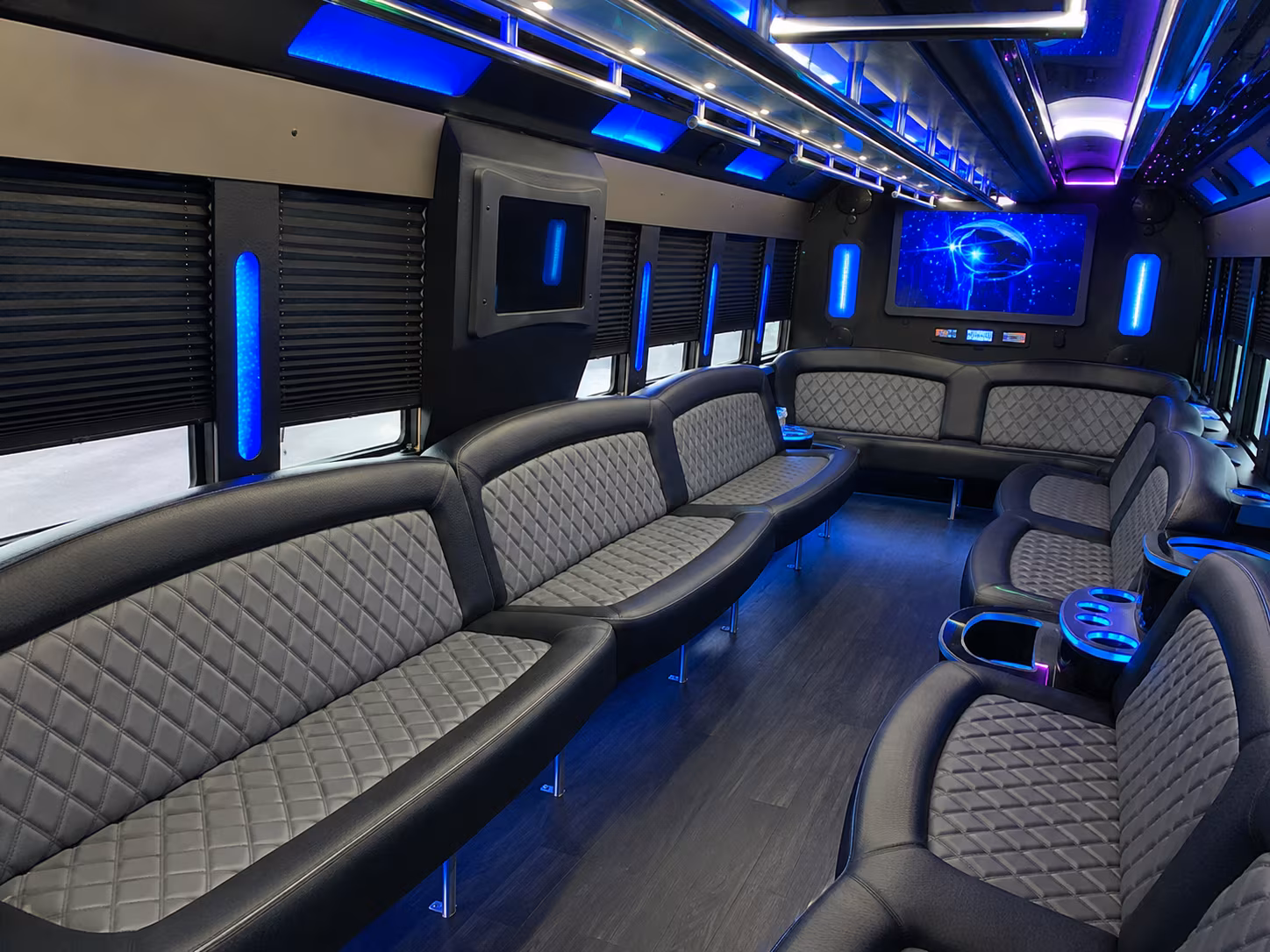 Reno Concert & Music Festival Transportation party bus exterior