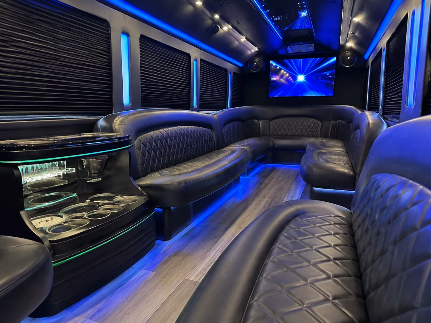 Reno Concert & Music Festival Transportation party bus exterior