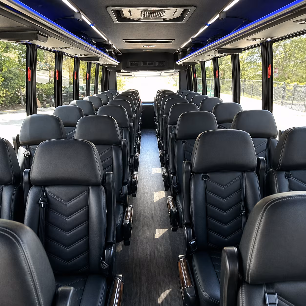 Reno Corporate Transportation party bus exterior