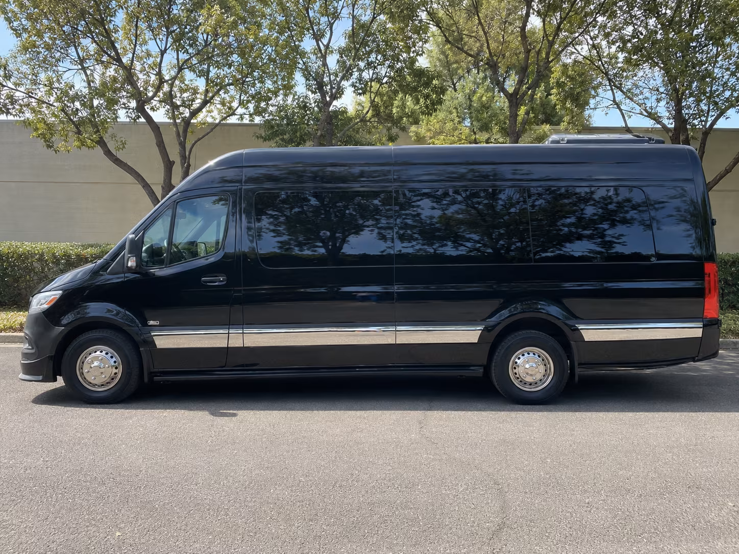 Reno School Event Transportation party bus exterior