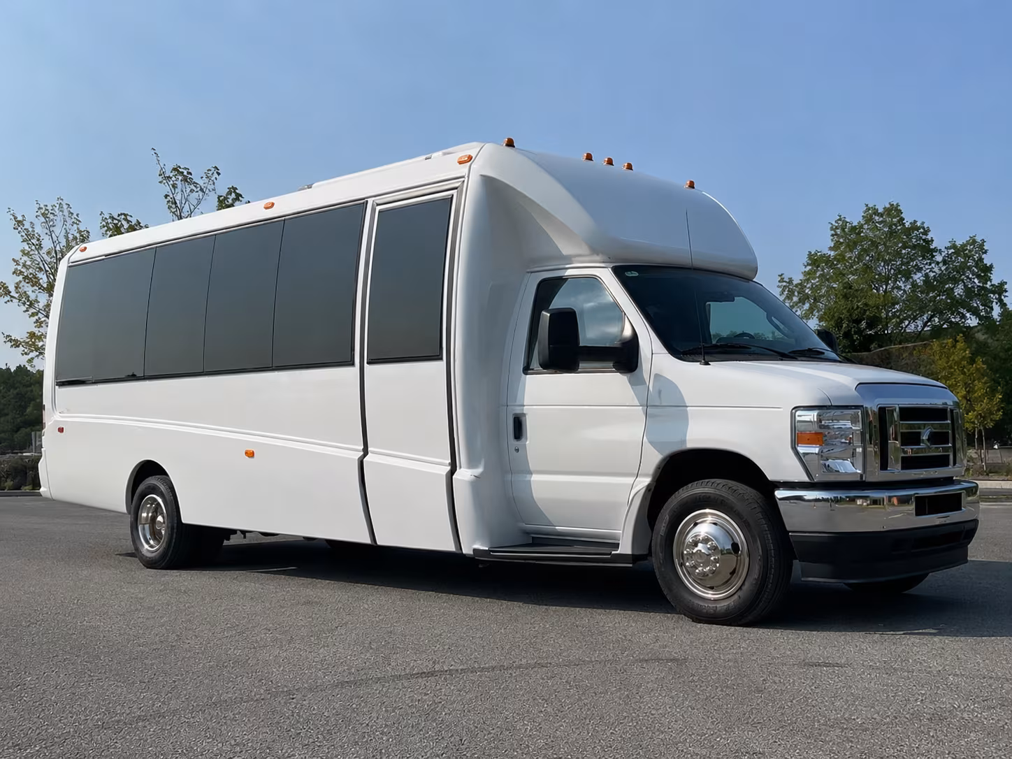 Reno Sporting Event Transportation party bus exterior