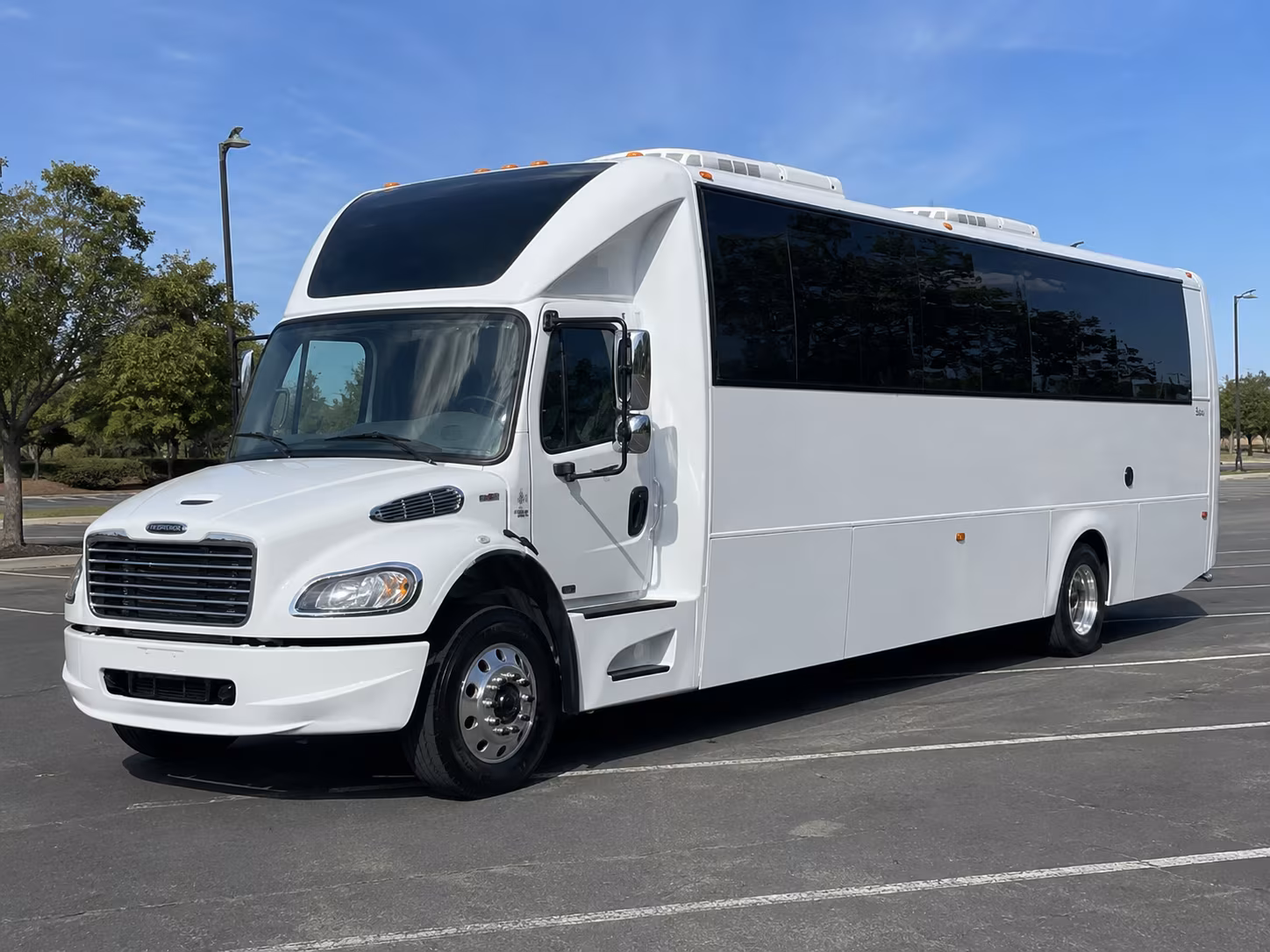 Reno Wedding Transportation party bus interior